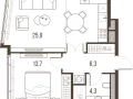 2-комнатная квартира - Летниковская, 11 / ЖК HIGH LIFE - фото 1