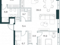 4-комнатная квартира - Орджоникидзе, 10 / ЖК SHIFT - фото 1
