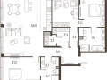 3-комнатная квартира, 148.3 м2 , 32 этаж, Летниковская, 11 - фото 1