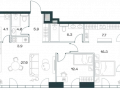 3-комнатная квартира, 87.6 м2 , 10 этаж, Орджоникидзе, 10 - фото 1