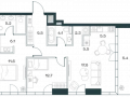 3-комнатная квартира - Орджоникидзе, 10 / ЖК SHIFT - фото 1