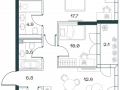 3-комнатная квартира - Орджоникидзе, 10 / ЖК SHIFT - фото 1