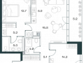 3-комнатная квартира - Орджоникидзе, 10 / ЖК SHIFT - фото 1