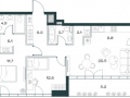 3-комнатная квартира - Орджоникидзе, 10 / ЖК SHIFT - фото 1