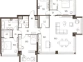4-комнатная квартира, 169.1 м2 , 44 этаж, Летниковская, 11 - фото 1