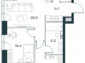 3-комнатная квартира - Орджоникидзе, 10 / ЖК SHIFT - фото 1