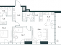 3-комнатная квартира - Орджоникидзе, 10 / ЖК SHIFT - фото 1