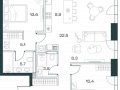 3-комнатная квартира - Орджоникидзе, 10 / ЖК SHIFT - фото 1