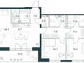 3-комнатная квартира - Орджоникидзе, 10 / ЖК SHIFT - фото 1