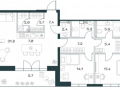3-комнатная квартира - Орджоникидзе, 10 / ЖК SHIFT - фото 1