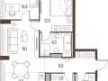 3-комнатная квартира, 71.1 м2 , 9 этаж, Летниковская, 11 - фото 1