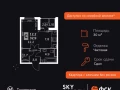 Студия, 30.8 м2 , 35 этаж, Строительный проезд, 9 - фото 1