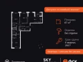 4-комнатная квартира, 87.7 м2 , 21 этаж, Строительный проезд, 9 - фото 1