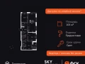 4-комнатная квартира, 103.7 м2 , 43 этаж, Строительный проезд, 9 - фото 1