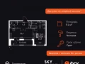 2-комнатная квартира - Строительный проезд, 9 / ЖК Скай Гарден - фото 1