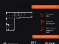 3-комнатная квартира, 85.6 м2 , 25 этаж, Строительный проезд, 9 - фото 1