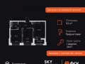 2-комнатная квартира, 52.9 м2 , 35 этаж, Строительный проезд, 9 - фото 1