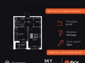 1-комнатная квартира - Строительный проезд, 9 / ЖК Скай Гарден - фото 1