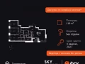 4-комнатная квартира, 116.3 м2 , 15 этаж, Строительный проезд, 9 - фото 1