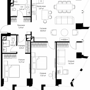 Багратионовский проезд, 5а к2 / ЖК &laquo;ФЕЙМОС&raquo;