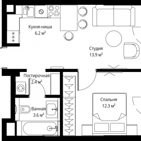 2-я Хуторская, 34 / ЖК &laquo;Симфония 34&raquo;