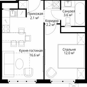 квартал Центральный, 7 / ЖК &laquo;У реки. Эко Видное 2.0&raquo;
