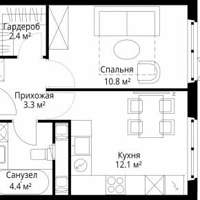 квартал Центральный, 7 / ЖК &laquo;У реки. Эко Видное 2.0&raquo;