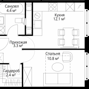 квартал Центральный, 7 / ЖК &laquo;У реки. Эко Видное 2.0&raquo;