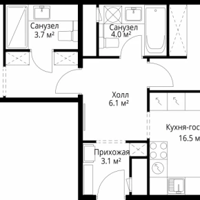 квартал Центральный, 7 / ЖК &laquo;У реки. Эко Видное 2.0&raquo;