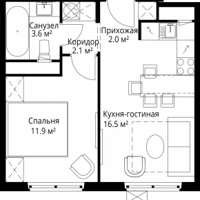 квартал Центральный, 9 / ЖК &laquo;У реки. Эко Видное 2.0&raquo;