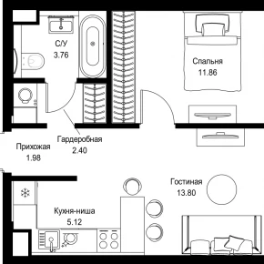 пр-т Мира, 186А / ЖК &laquo;Мира&raquo;