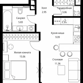 Волоколамское шоссе, 95с2 / ЖК &laquo;Сити Бэй&raquo;