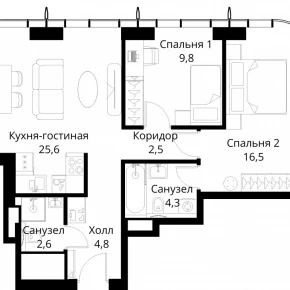 Волоколамское шоссе, 95/2 / ЖК &laquo;Сити Бэй&raquo;