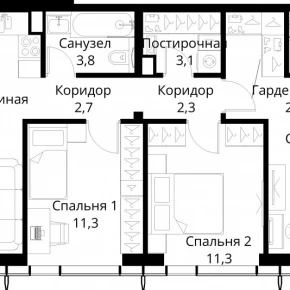 Волоколамское шоссе, 95/2 / ЖК &laquo;Сити Бэй&raquo;