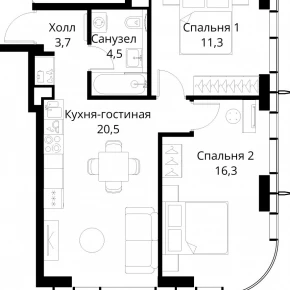 Волоколамское шоссе, 95/2 / ЖК &laquo;Сити Бэй&raquo;