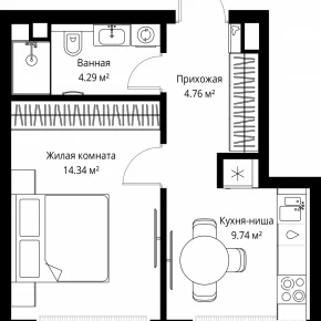 ул. Верейская, 29/42 / ЖК &laquo;ВЕЕР&raquo;