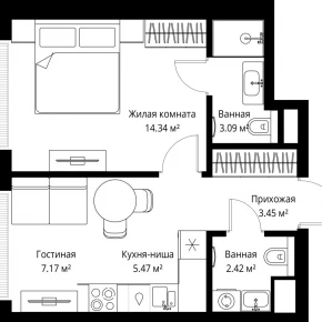 ул. Верейская, 29/42 / ЖК &laquo;ВЕЕР&raquo;