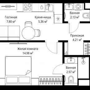 ул. Верейская, 29/42 / ЖК &laquo;ВЕЕР&raquo;