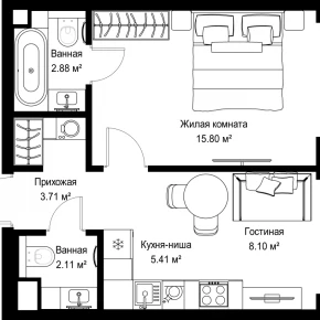 ул. Верейская, 29/42 / ЖК &laquo;ВЕЕР&raquo;