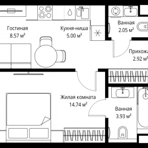 ул. Верейская, 29/42 / ЖК &laquo;ВЕЕР&raquo;