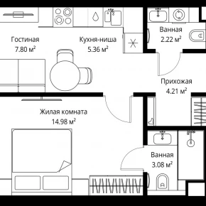 ул. Верейская, 29/42 / ЖК &laquo;ВЕЕР&raquo;