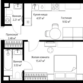 ул. Верейская, 29/42 / ЖК &laquo;ВЕЕР&raquo;