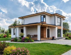 Дом 210 кв.м, КП Крекшино Вайт Вилладж в Новой Москве, проект   - фото 12